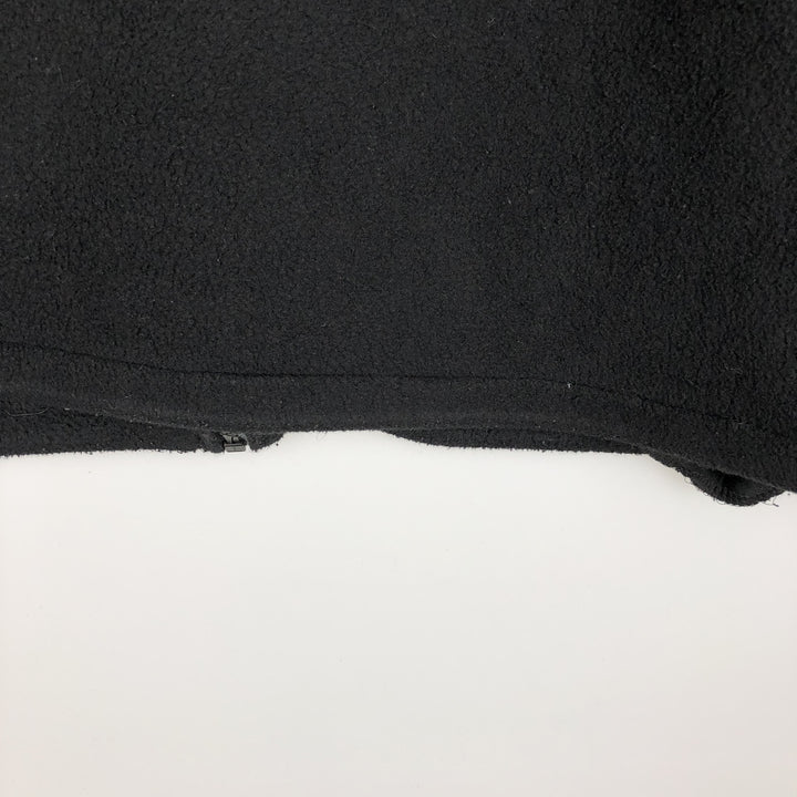 90s-00'S Timberland fleece jacket, made in USA, men's size XL equivalent. polyester black type Vintage Second Hand