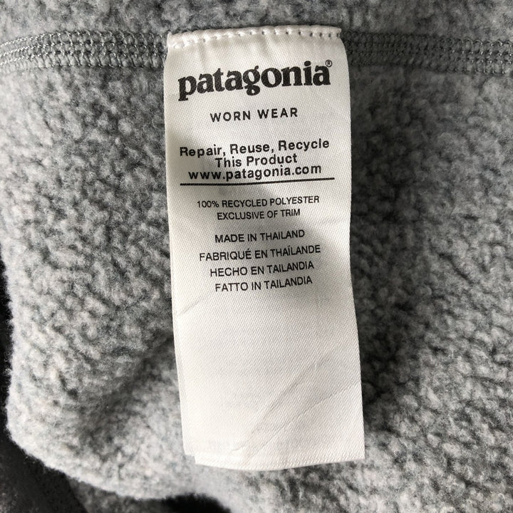 Patagonia Better Sweater 1 recycled polyester gray type Vintage Second Hand