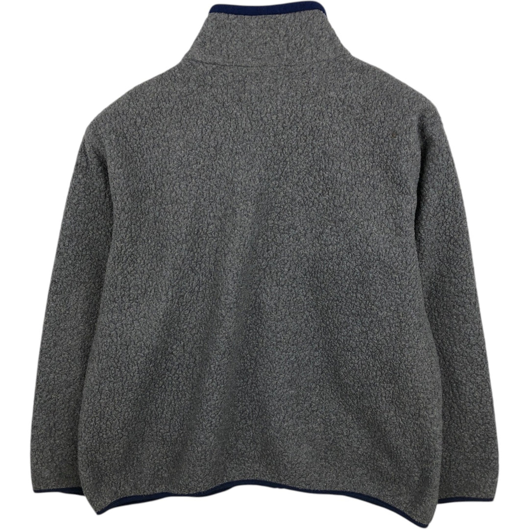1990'S LL Bean Fleece Jacket, Men's XL, Vintage unclear gray type Vintage Second Hand