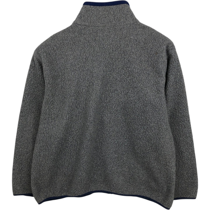 1990'S LL Bean Fleece Jacket, Men's XL, Vintage unclear gray type Vintage Second Hand