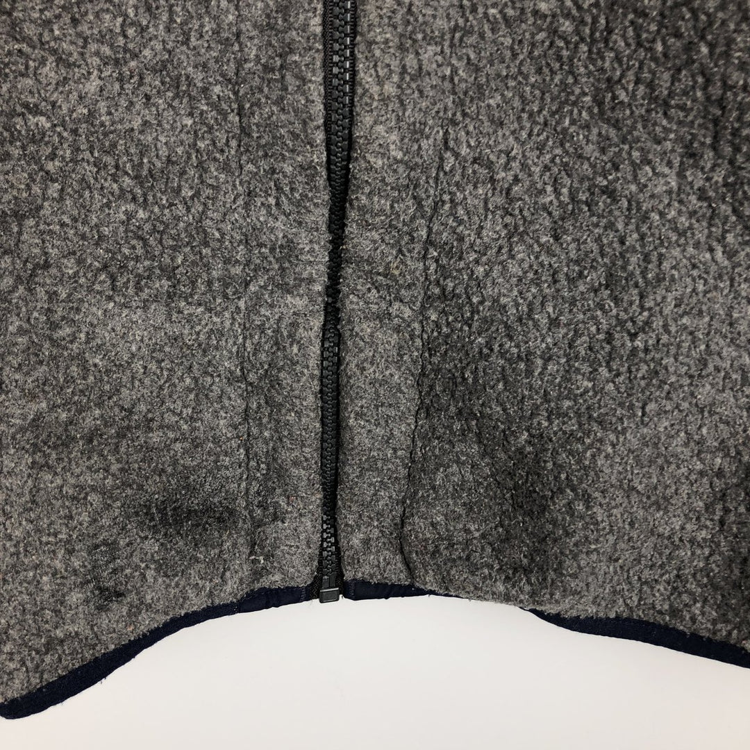 1990'S LL Bean Fleece Jacket, Men's XL, Vintage unclear gray type Vintage Second Hand