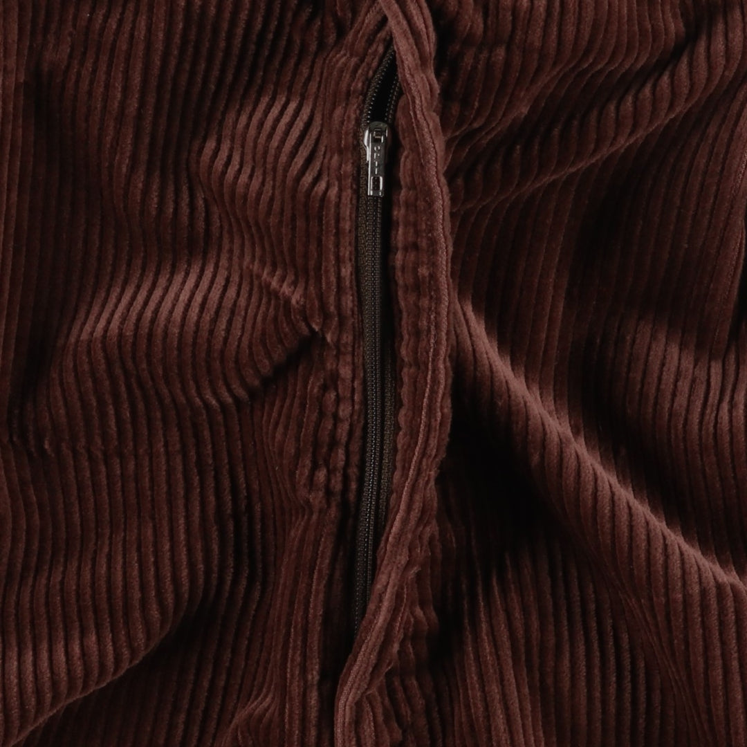 Jean De Nimes Two-Pleat Corduroy Pants, Men's Size W37 (approx.) unclear brown type Vintage Second Hand