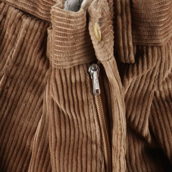 ANTONIO PARDO E HIJOS SA Two-Pleat Corduroy Pants, Men's Size W33 (approx.), Vintage cotton Beige type Vintage Second Hand