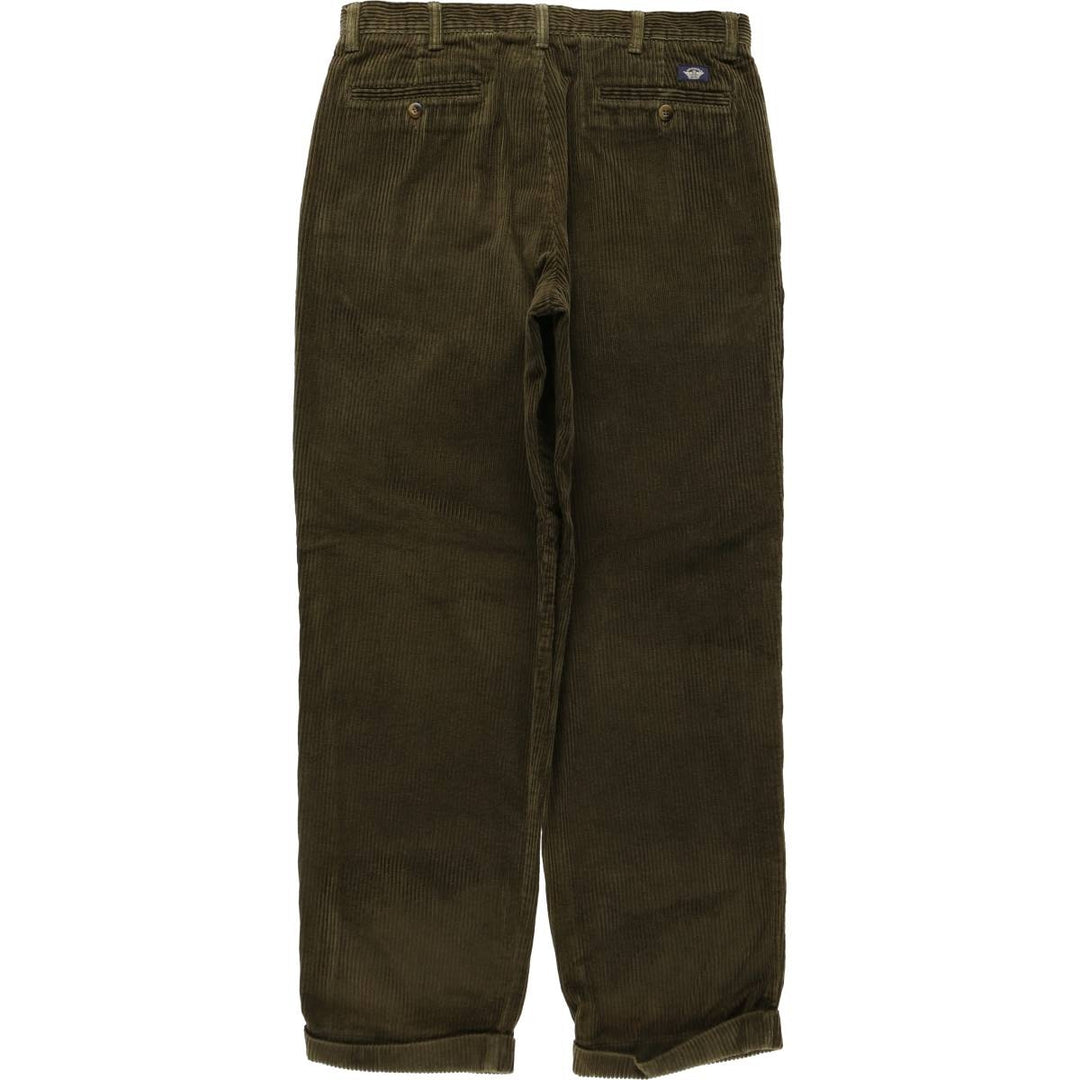 Dockers khakis corduroy pants, men's size W34 (approx.) cotton Khaki type Vintage Second Hand