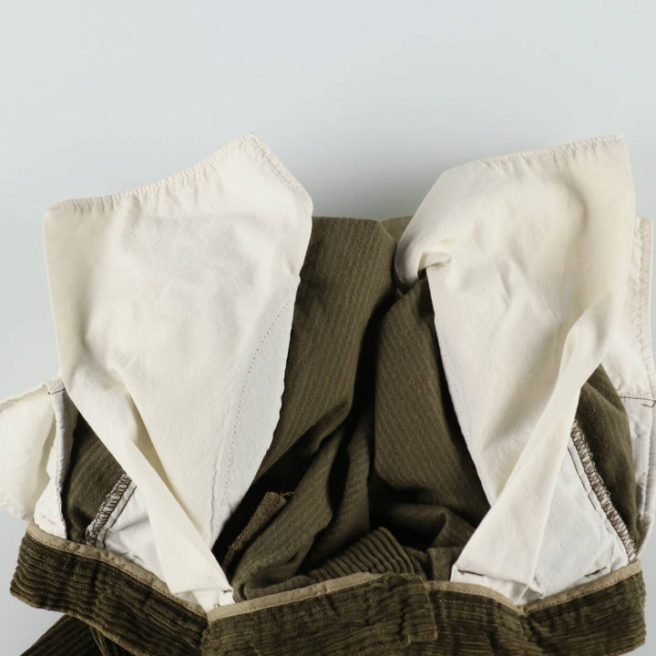 Dockers khakis corduroy pants, men's size W34 (approx.) cotton Khaki type Vintage Second Hand