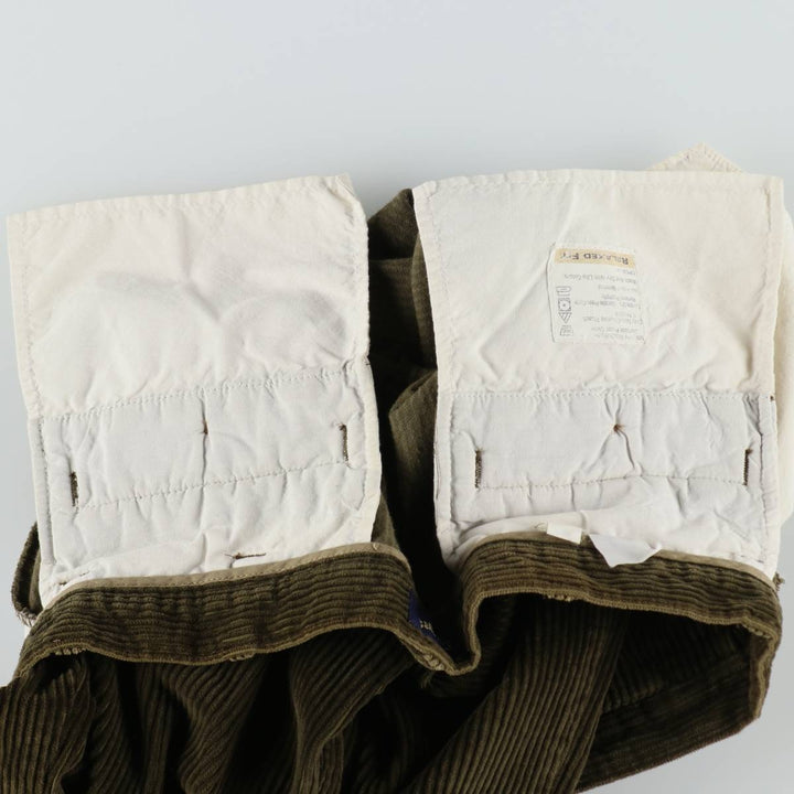Dockers khakis corduroy pants, men's size W34 (approx.) cotton Khaki type Vintage Second Hand