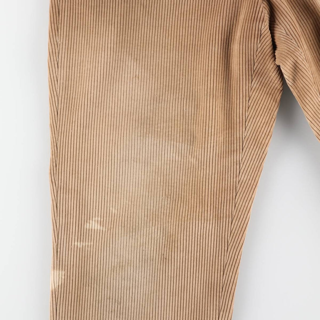 Marks & Spencer wide-wale corduroy pants, made in England, men's size W36 (approx.) cotton Beige type Vintage Second Hand
