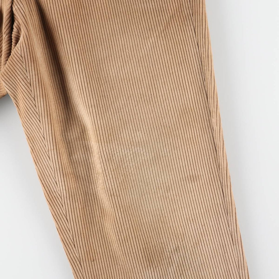 Marks & Spencer wide-wale corduroy pants, made in England, men's size W36 (approx.) cotton Beige type Vintage Second Hand