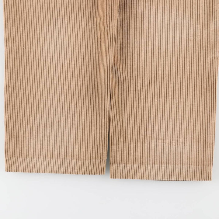 Marks & Spencer wide-wale corduroy pants, made in England, men's size W36 (approx.) cotton Beige type Vintage Second Hand