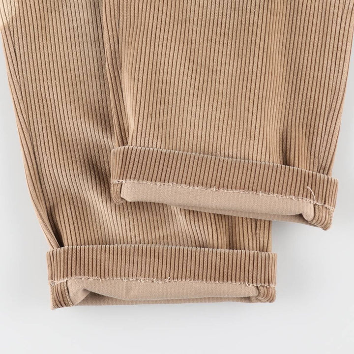 Marks & Spencer wide-wale corduroy pants, made in England, men's size W36 (approx.) cotton Beige type Vintage Second Hand