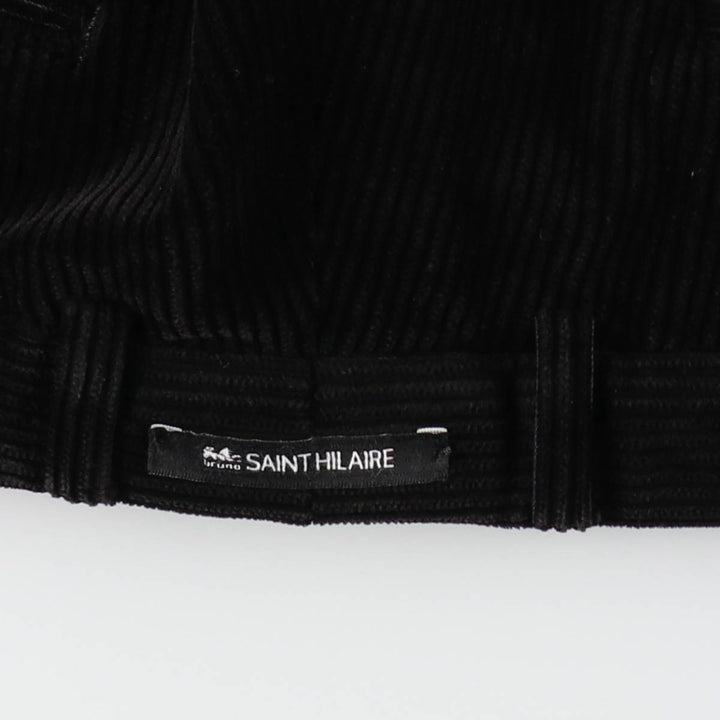 BRUNO SAINT HILAIRE Corduroy Pants Men's Size 34 unclear black type Vintage Second Hand
