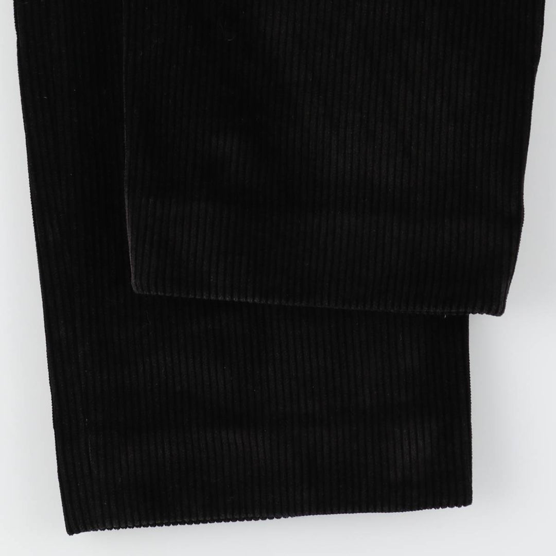 BRUNO SAINT HILAIRE Corduroy Pants Men's Size 34 unclear black type Vintage Second Hand