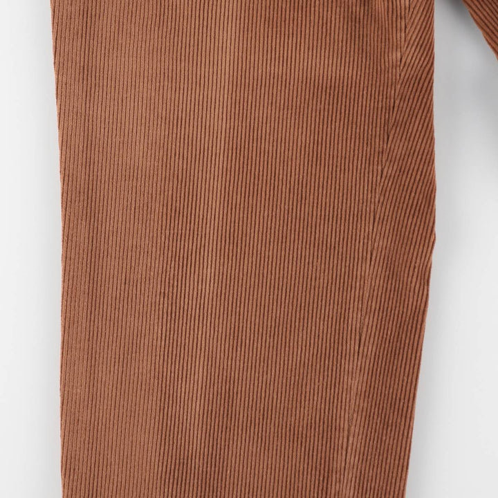 80s-90'S Orvis Two-Pleat Corduroy Pants, Made in USA, Men's W35 (approx.), Vintage cotton brown type Vintage Second Hand