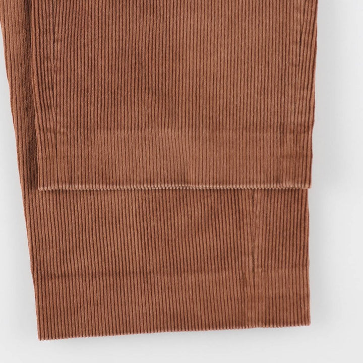 80s-90'S Orvis Two-Pleat Corduroy Pants, Made in USA, Men's W35 (approx.), Vintage cotton brown type Vintage Second Hand