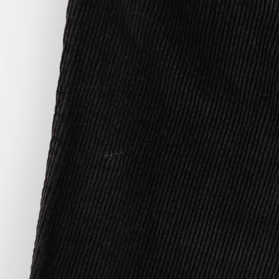 St. John's Bay two-pleat corduroy pants, men's size W36 (approx.) cotton black type Vintage Second Hand
