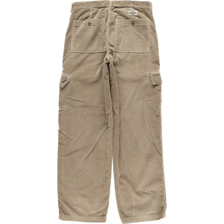 Lee DUNGAREES corduroy pants, men's size W32 (approx.) cotton Beige type Vintage Second Hand