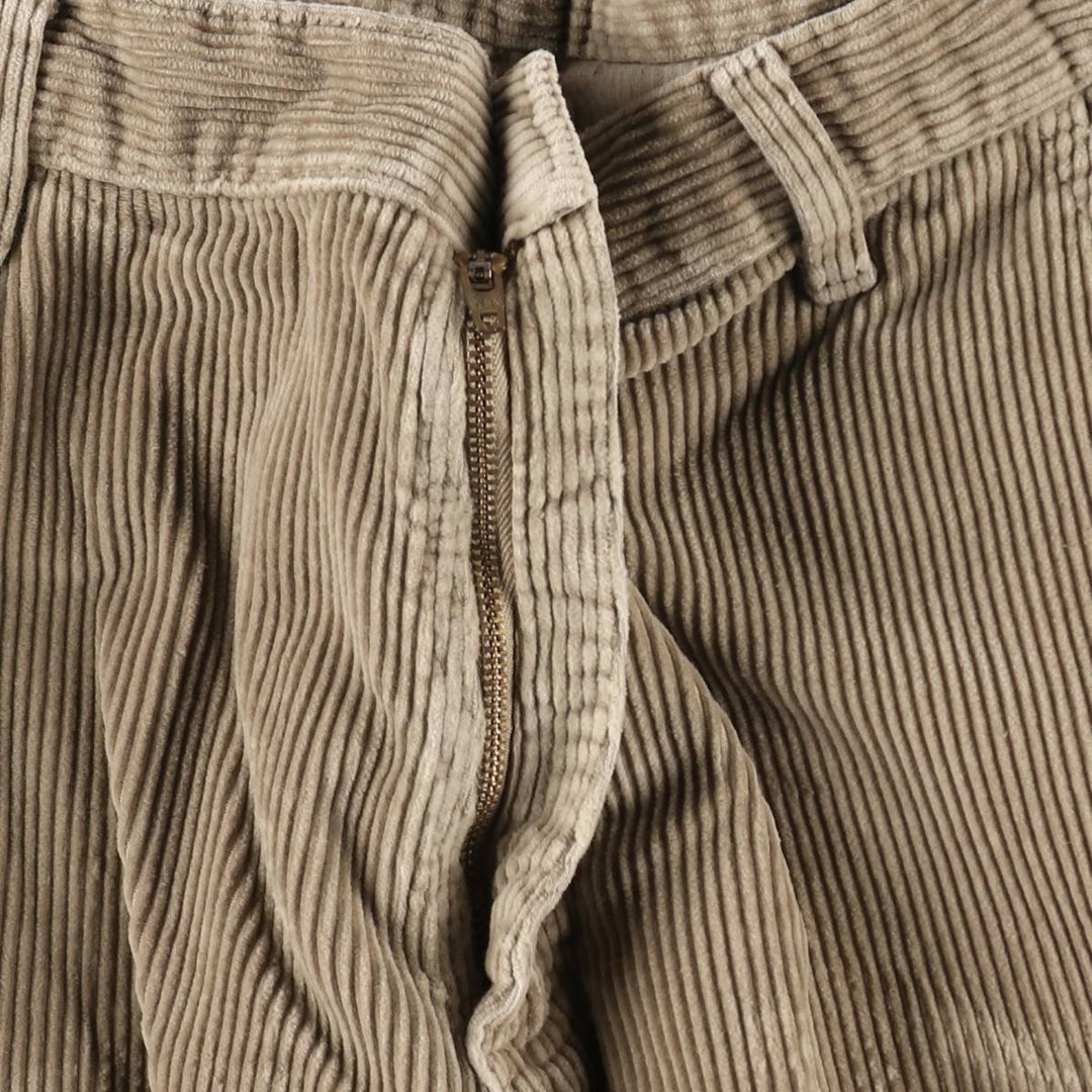 Lee DUNGAREES corduroy pants, men's size W32 (approx.) cotton Beige type Vintage Second Hand