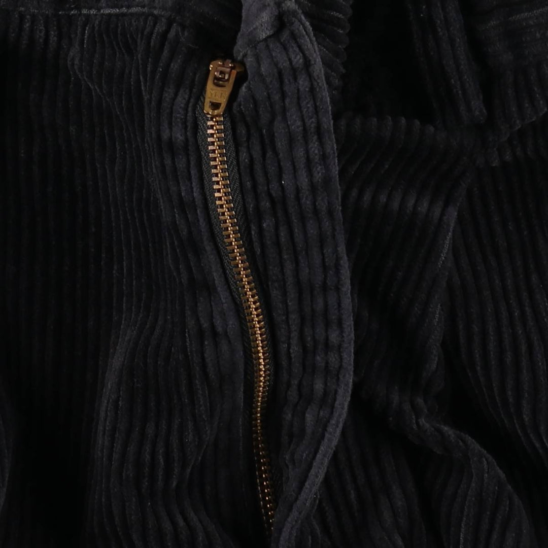 GAP EASY FIT Two-Pleat Corduroy Pants, Men's Size W34 (approx.) cotton black type Vintage Second Hand