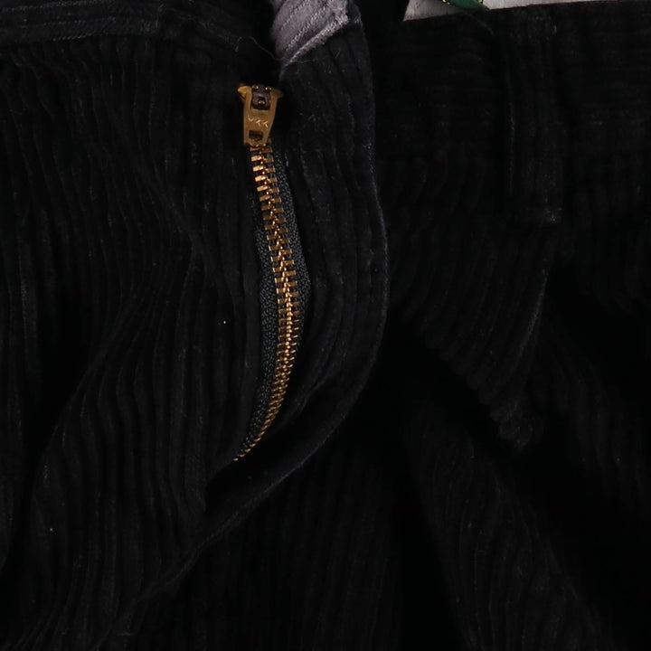 CLUB ROOM Wide-Wale Corduroy Pants, Two-Pleat, Men's Size W33 (approx.) cotton navy blue type Vintage Second Hand