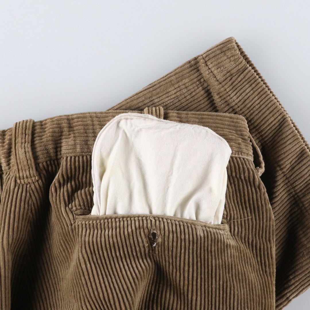 2000'S GAP corduroy pants, men's size W34 cotton brown type Vintage Second Hand