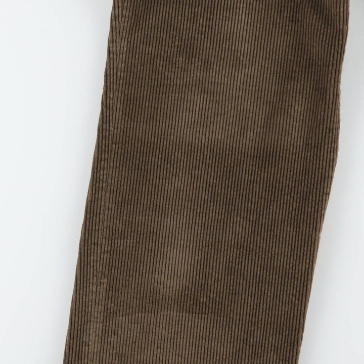 Paul Stuart wide-wale corduroy pants, men's size W33 (approx.) unclear brown type Vintage Second Hand