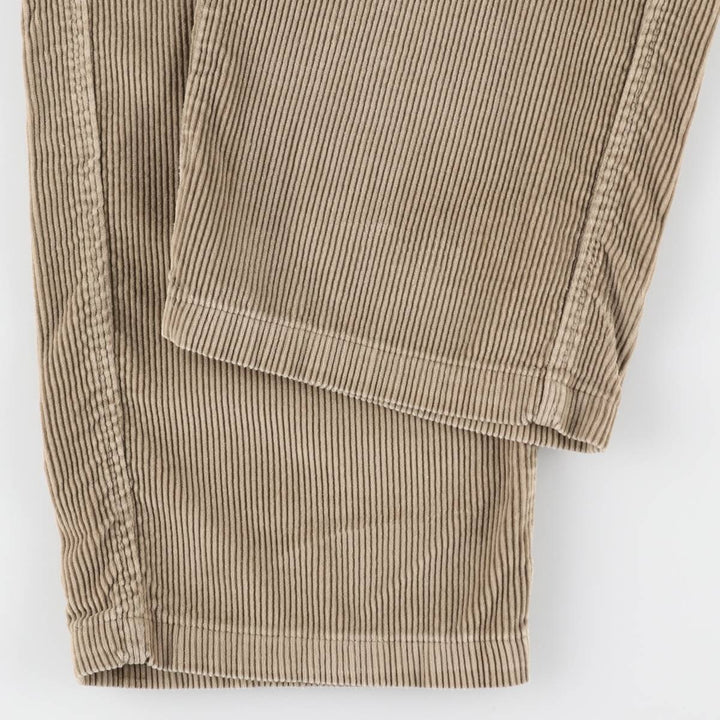Lee DUNGAREES wide-wale corduroy pants, men's size W34 (approx.) unclear Beige type Vintage Second Hand