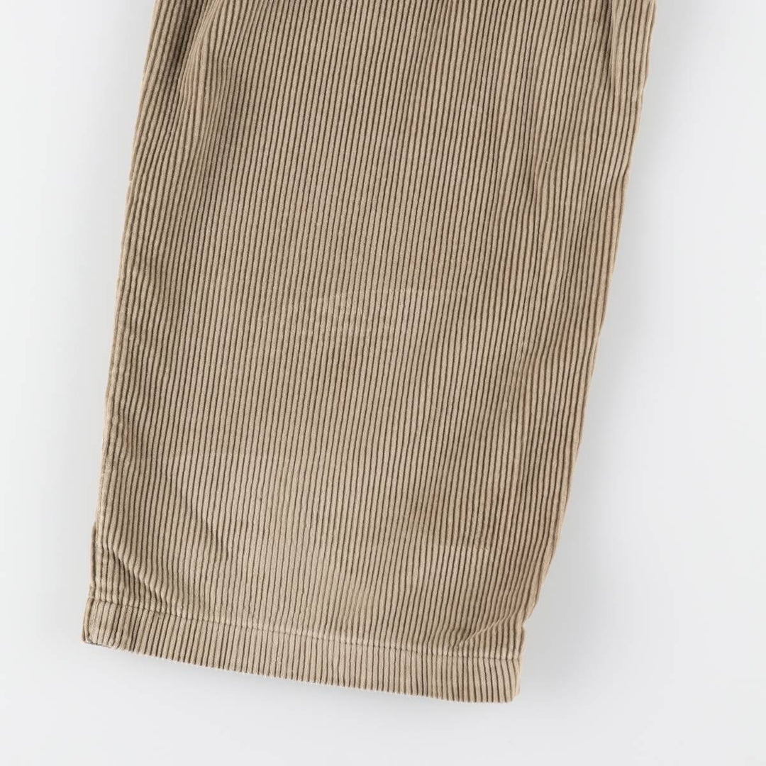 Lee DUNGAREES wide-wale corduroy pants, men's size W34 (approx.) unclear Beige type Vintage Second Hand