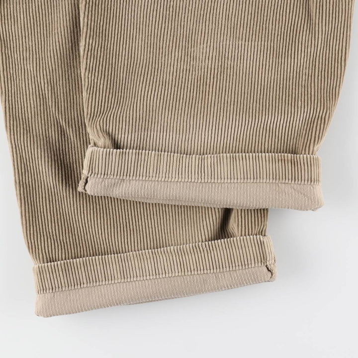 Lee DUNGAREES wide-wale corduroy pants, men's size W34 (approx.) unclear Beige type Vintage Second Hand