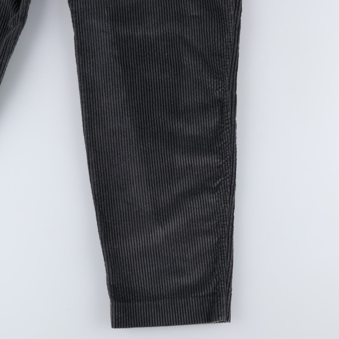 90'S Dockers corduroy pants, two-pleat style, men's size W34 (approx.), vintage. cotton gray type Vintage Second Hand