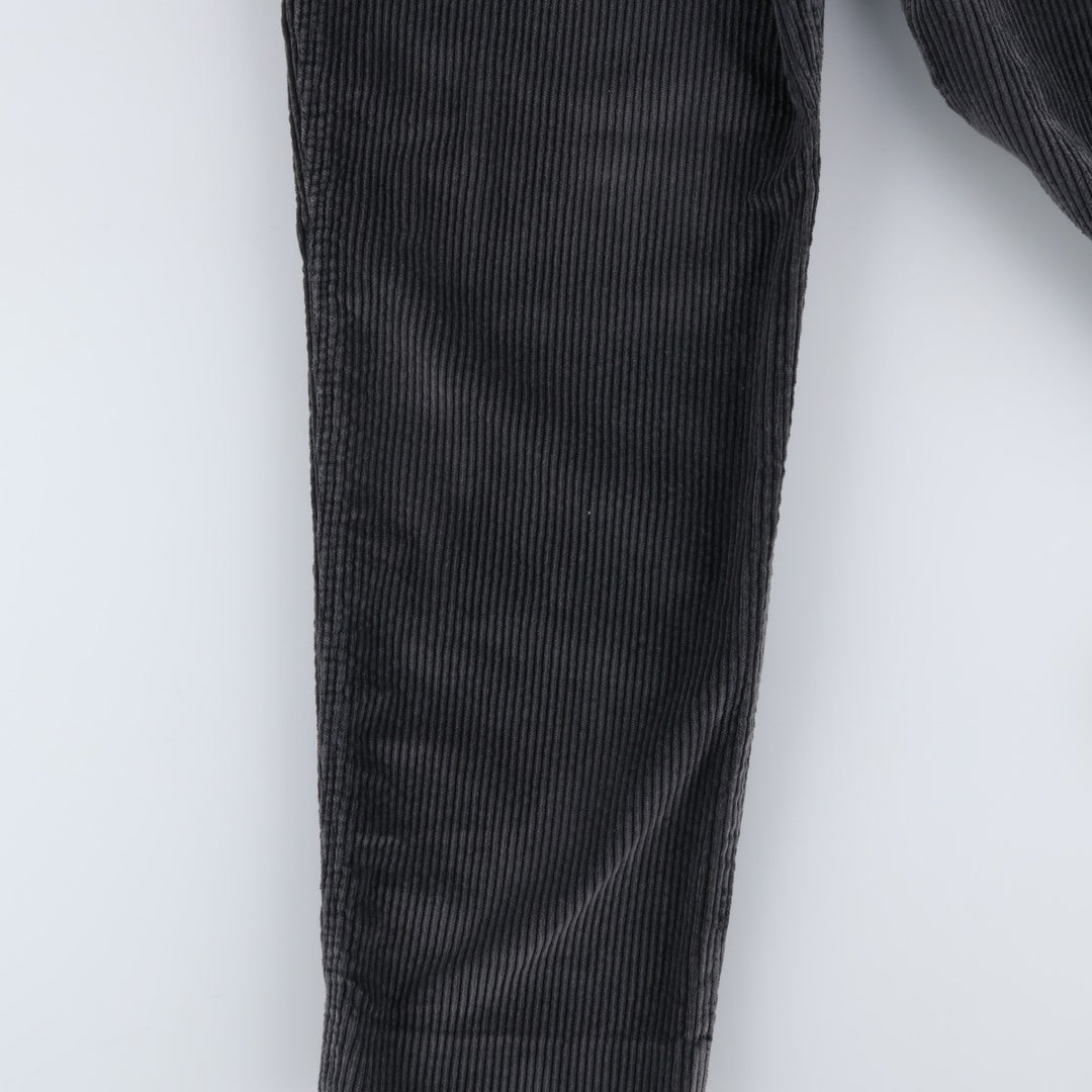 90'S Dockers corduroy pants, two-pleat style, men's size W34 (approx.), vintage. cotton gray type Vintage Second Hand