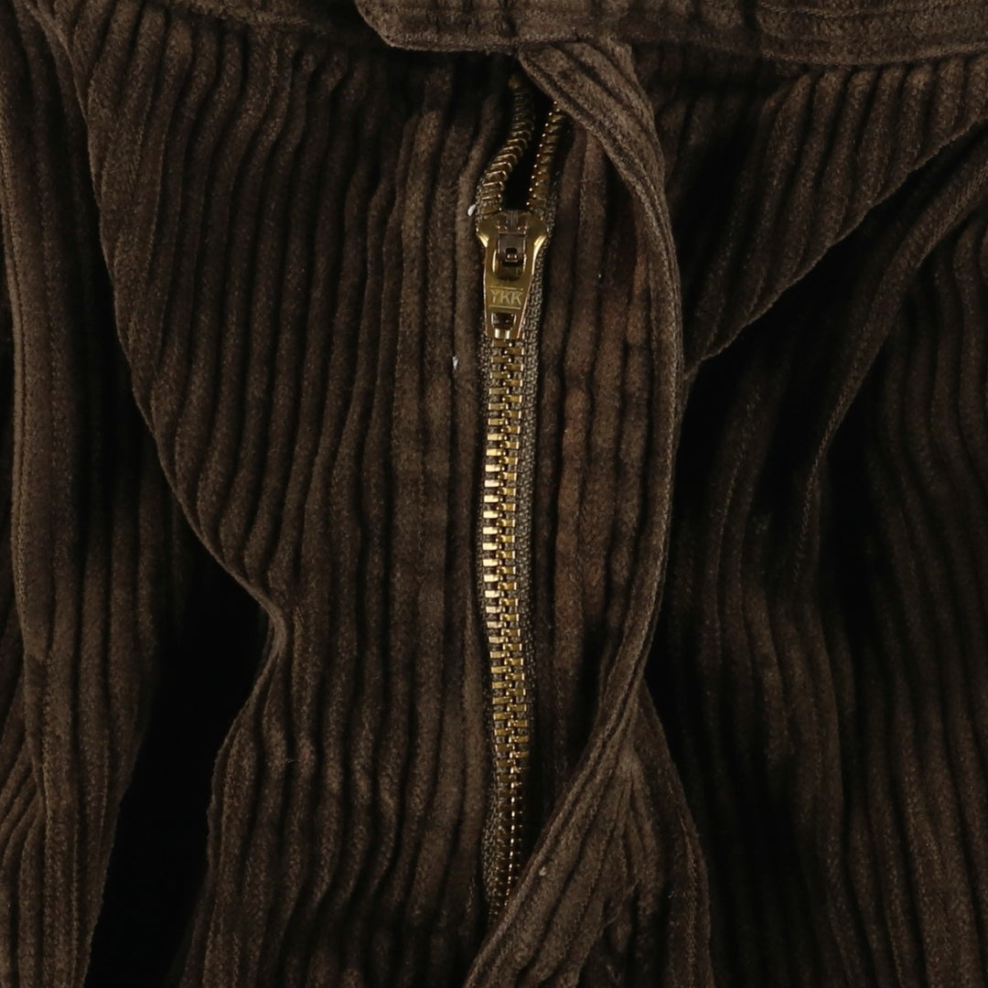 Eddie Bauer Men's Two-Puck Wide-Rib Corduroy Pants, Size W35 cotton brown type Vintage Second Hand
