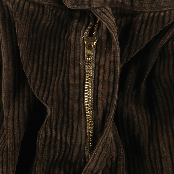 Eddie Bauer Men's Two-Puck Wide-Rib Corduroy Pants, Size W35 cotton brown type Vintage Second Hand