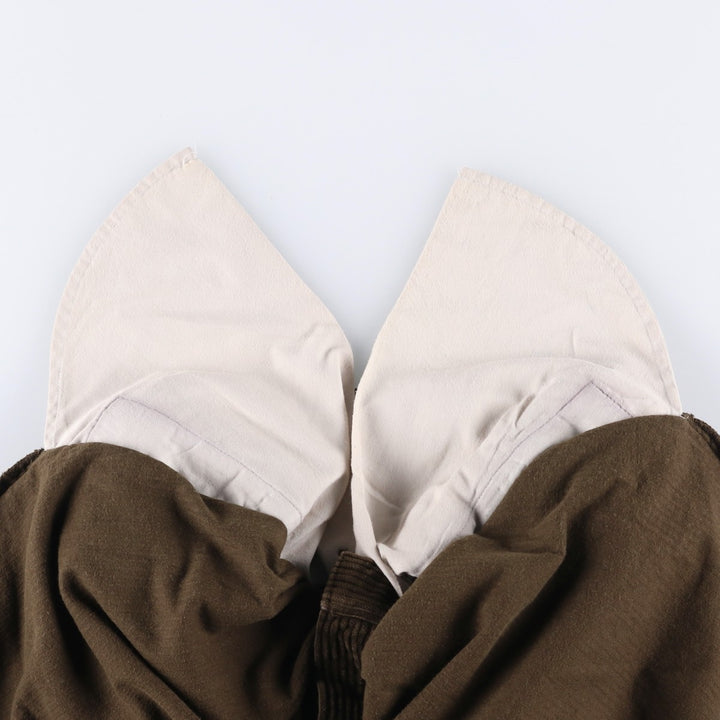 Eddie Bauer Men's Two-Puck Wide-Rib Corduroy Pants, Size W35 cotton brown type Vintage Second Hand
