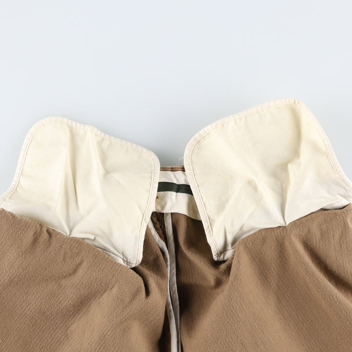 LLBean Two-Pleat Corduroy Pants, Men's Size W37 (approx.) cotton Beige type Vintage Second Hand