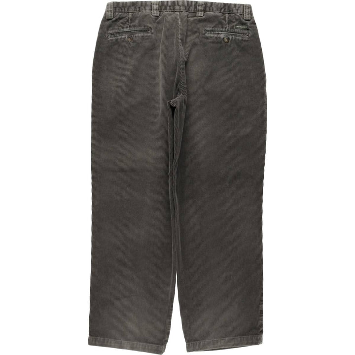 90'S Dockers khakis two-pleat corduroy pants, men's size W35 equivalent, vintage. cotton gray type Vintage Second Hand