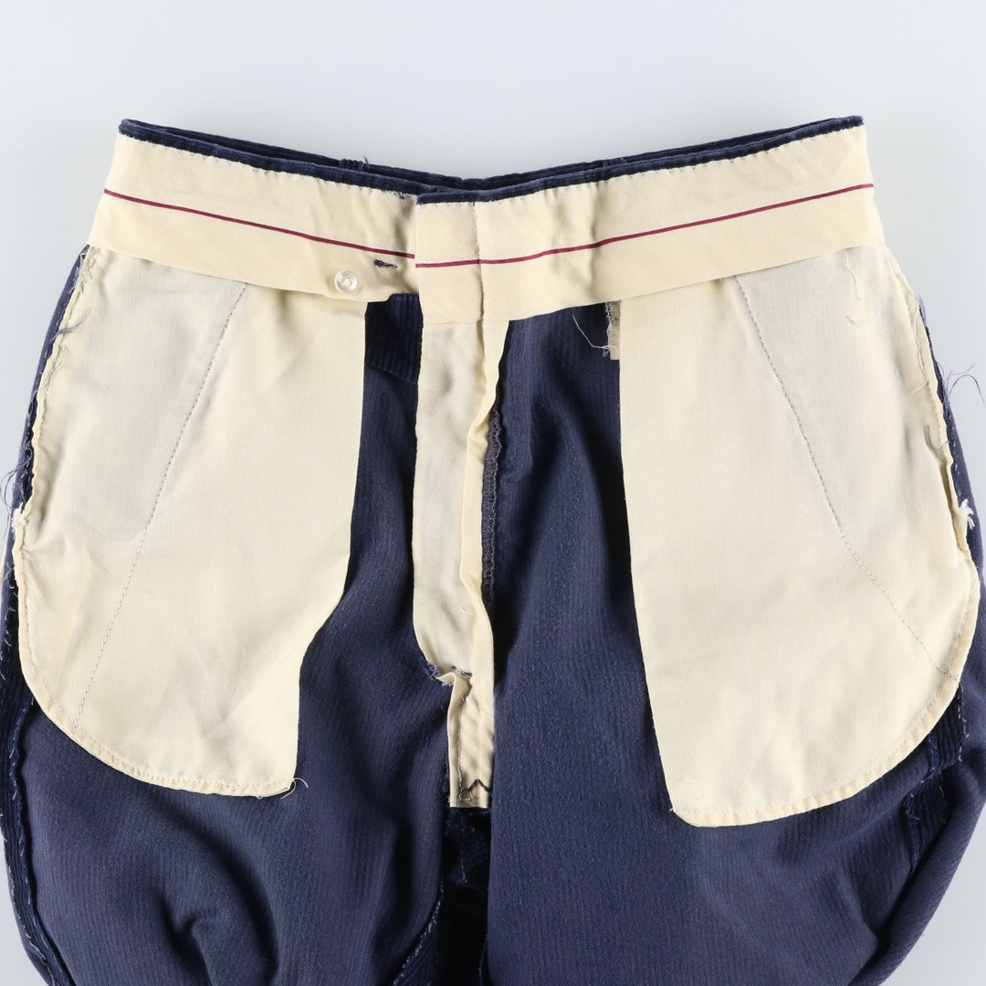 ~90'S Corduroy Pants, Men's W33 (approx.), Vintage unclear Navy blue Vintage Second Hand