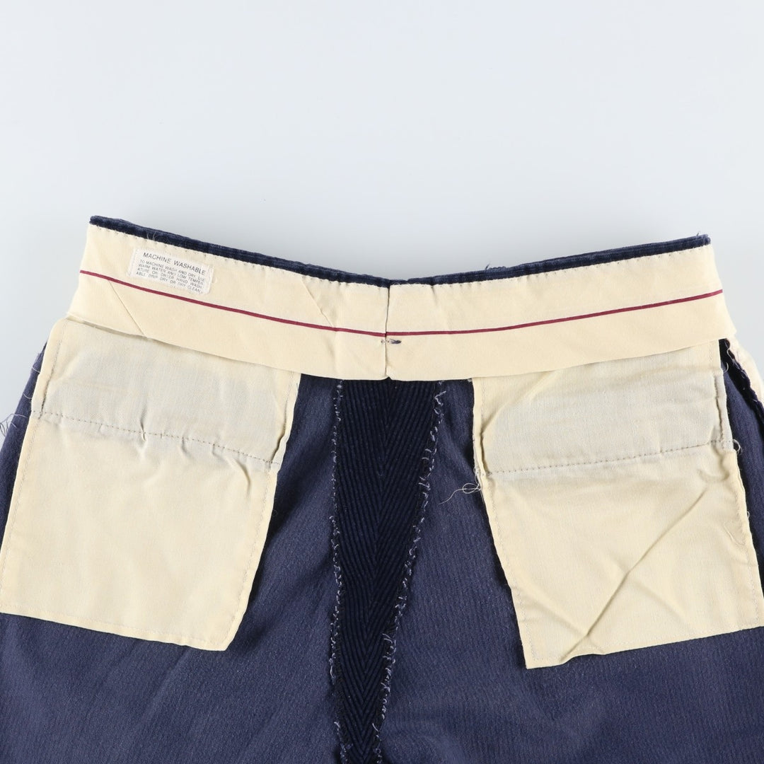 ~90'S Corduroy Pants, Men's W33 (approx.), Vintage unclear Navy blue Vintage Second Hand