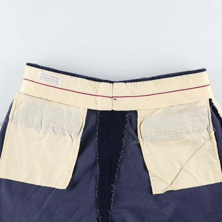 ~90'S Corduroy Pants, Men's W33 (approx.), Vintage unclear Navy blue Vintage Second Hand