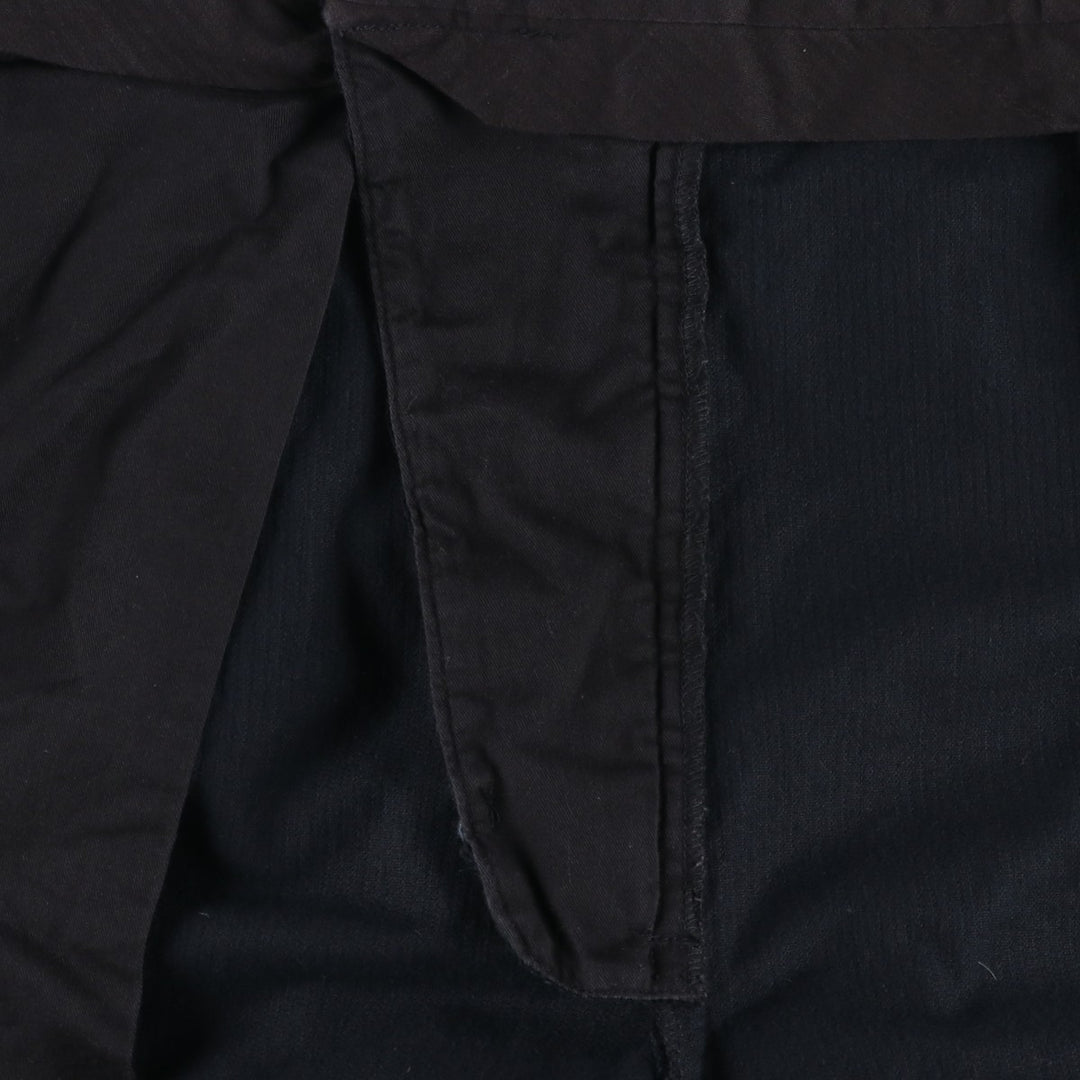 Banana Republic SMITHFIELD Two-Pleat Corduroy Pants, Men's Size W34 (approx.) cotton navy blue type Vintage Second Hand