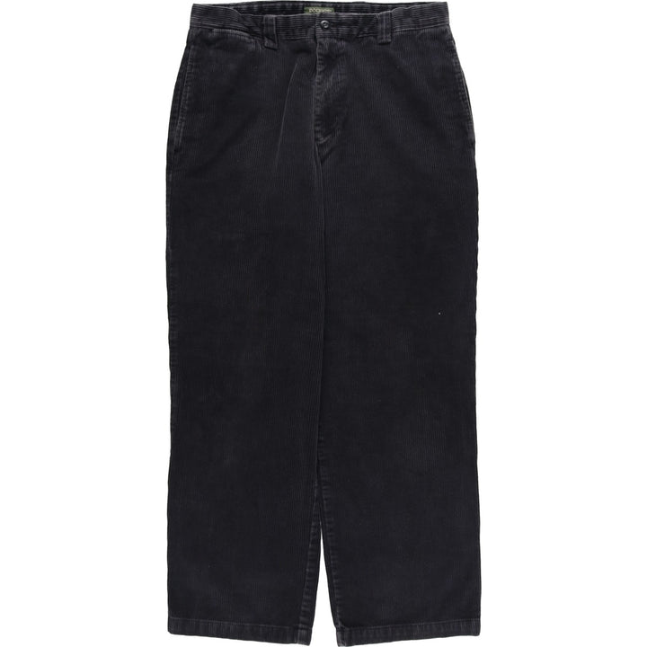 90'S Dockers khakis corduroy pants, men's size W33 (approx.), vintage. cotton black type Vintage Second Hand