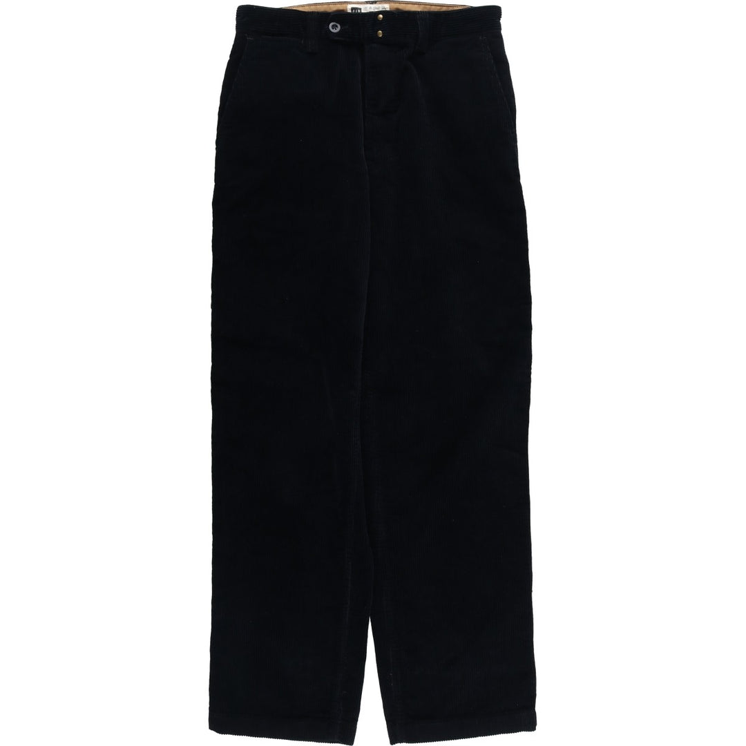 2000'S GAP Khaki Corduroy Pants, Men's W32 (approx.) cotton navy blue type Vintage Second Hand