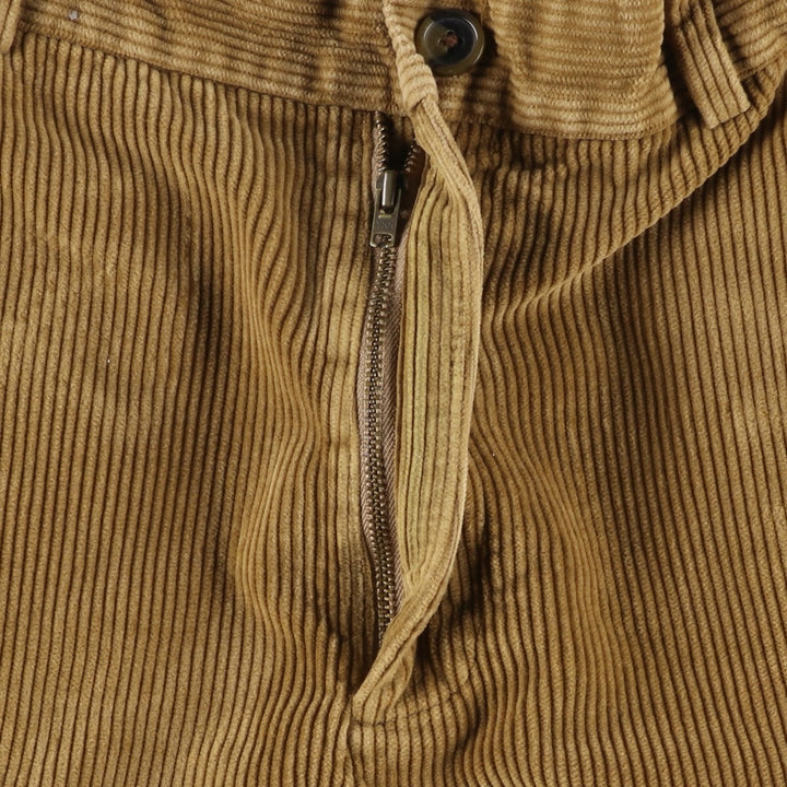 Brooks Brothers 346 Corduroy Pants for Men, W34 equivalent cotton brown type Vintage Second Hand