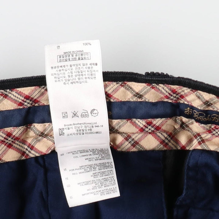 Brooks Brothers HUDSON Corduroy Pants for Men, Size W34 cotton navy blue type Vintage Second Hand