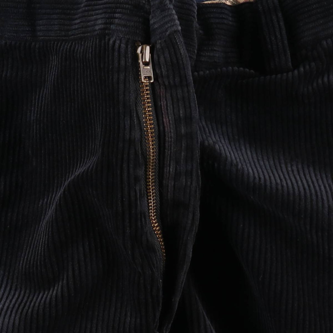 Brooks Brothers HUDSON Corduroy Pants for Men, Size W34 cotton navy blue type Vintage Second Hand
