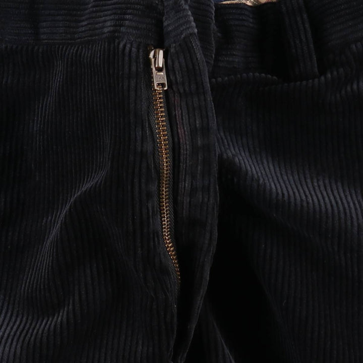 Brooks Brothers HUDSON Corduroy Pants for Men, Size W34 cotton navy blue type Vintage Second Hand