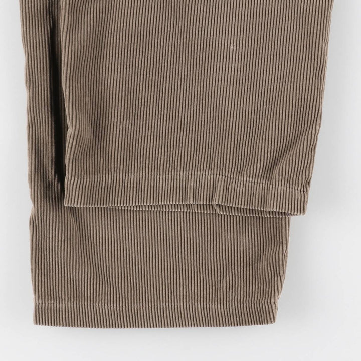 Levi's 655 Corduroy Pants, Made in Canada, Men's Size W33 (approx.) cotton brown type Vintage Second Hand