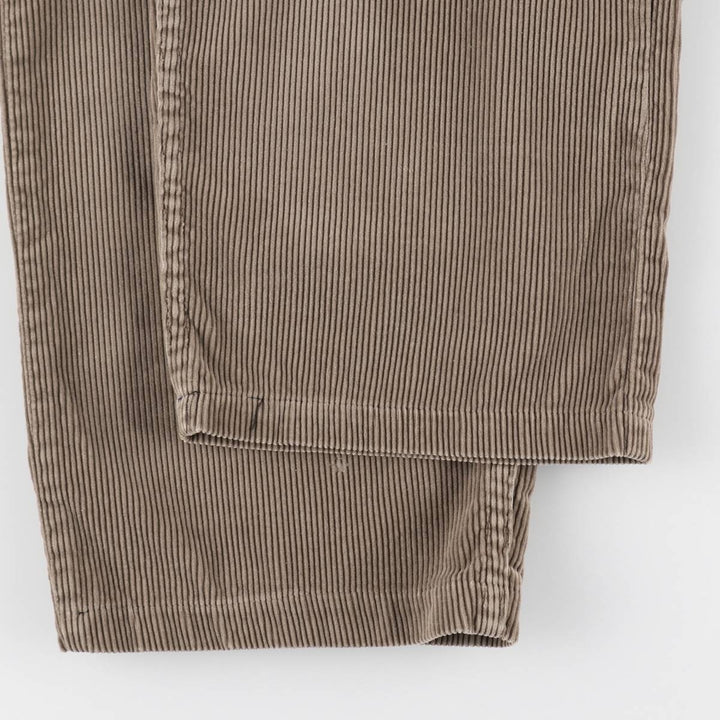 Levi's 655 Corduroy Pants, Made in Canada, Men's Size W33 (approx.) cotton brown type Vintage Second Hand