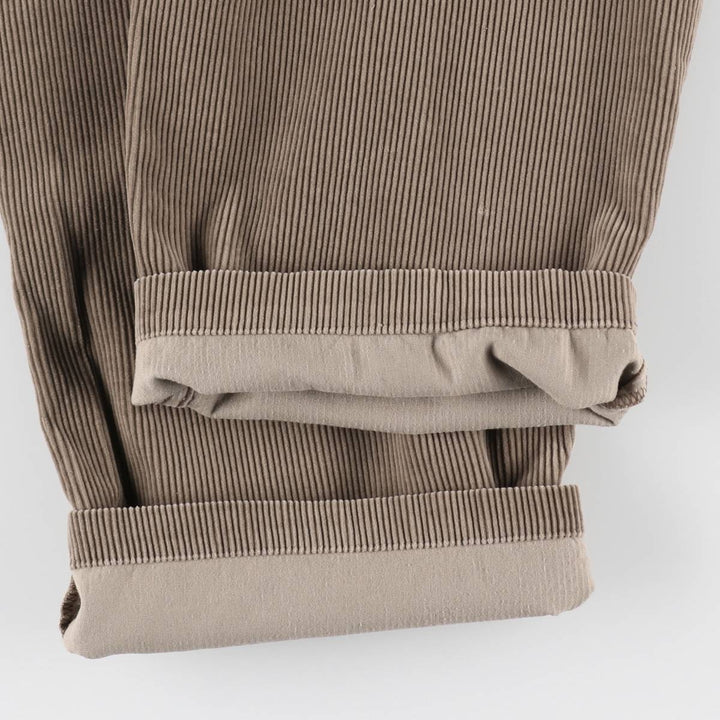 Levi's 655 Corduroy Pants, Made in Canada, Men's Size W33 (approx.) cotton brown type Vintage Second Hand