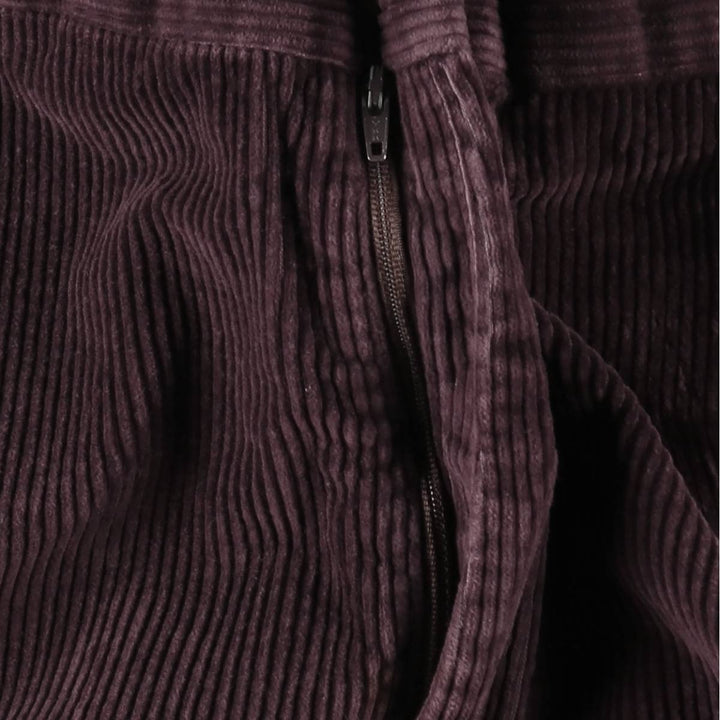 Vintage LLBean corduroy pants from the 1990s, men's size W35 (approx.). cotton Purple type red-purple Vintage Second Hand