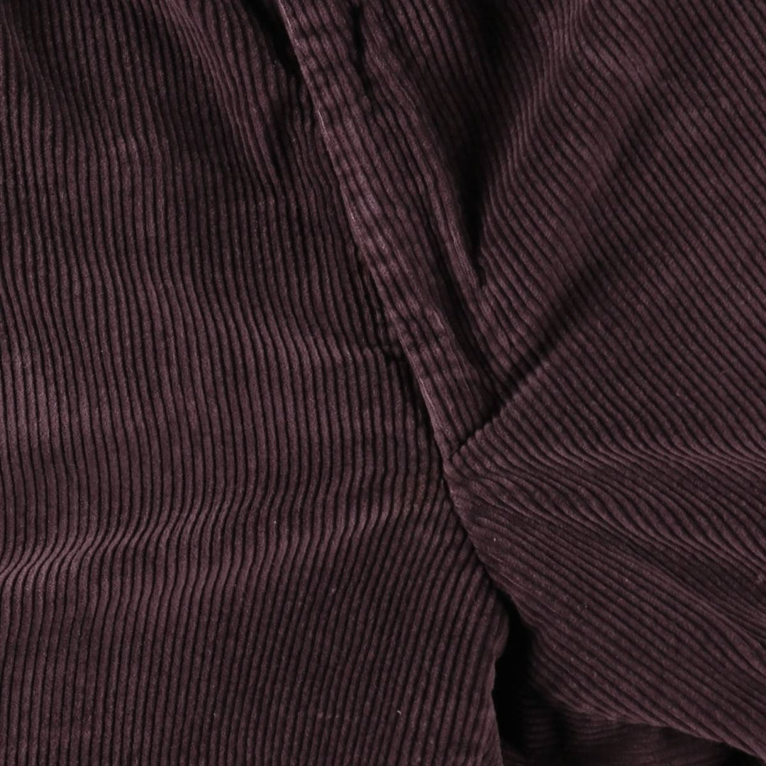 Vintage LLBean corduroy pants from the 1990s, men's size W35 (approx.). cotton Purple type red-purple Vintage Second Hand
